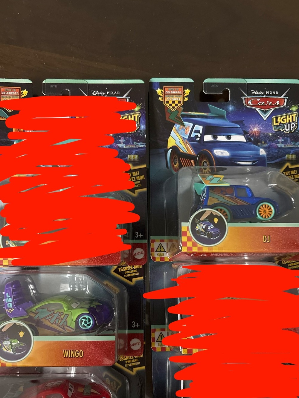 Cars RTC Glow Racers Lot - Picture 1 of 1